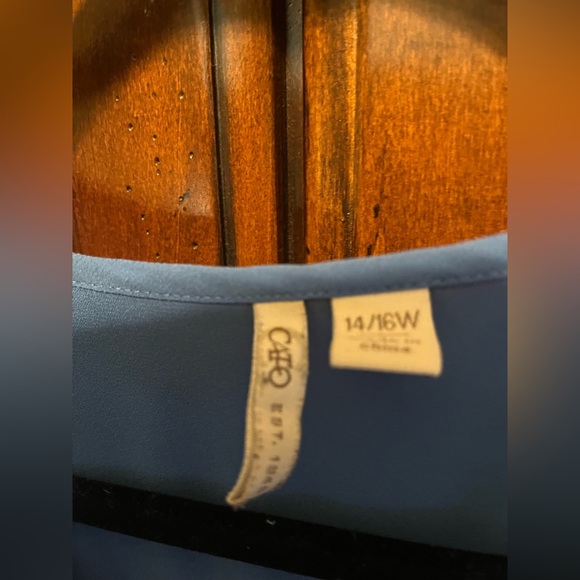 Cato size 14/16 blue blouse - Picture 3 of 4